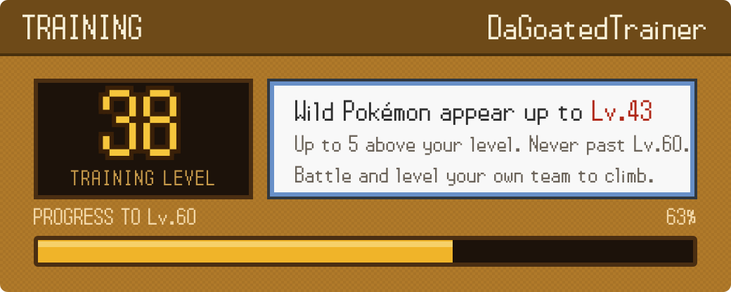 Training, Forms, and a lot of fixes — Your whole team counts towards Training Level now!