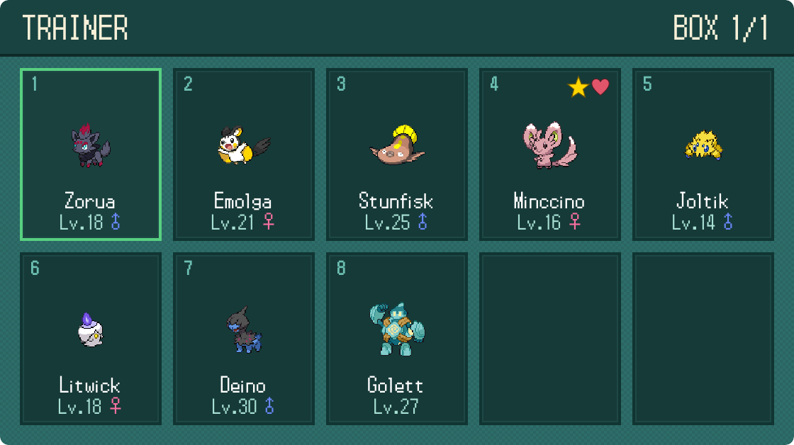 Unova arrives, and the Trainer Circuit Opens! — The little things