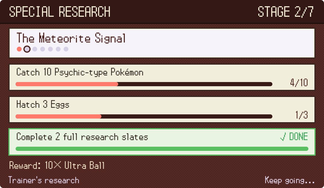 Unova arrives, and the Trainer Circuit Opens! — New special research chains